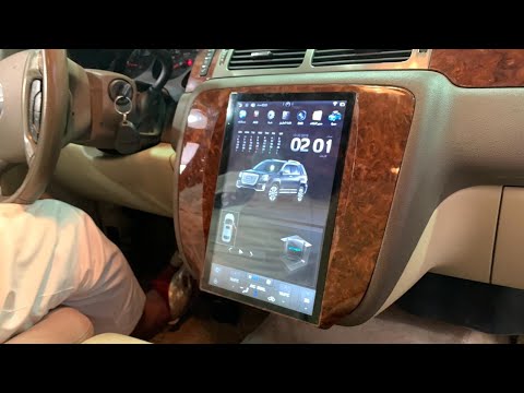 شاشة جمس اندرويد 2007_2014 GMC تسيلا 13 انشAndroid GMC Tahoe and Yukon screen