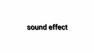 Footstep sound effect