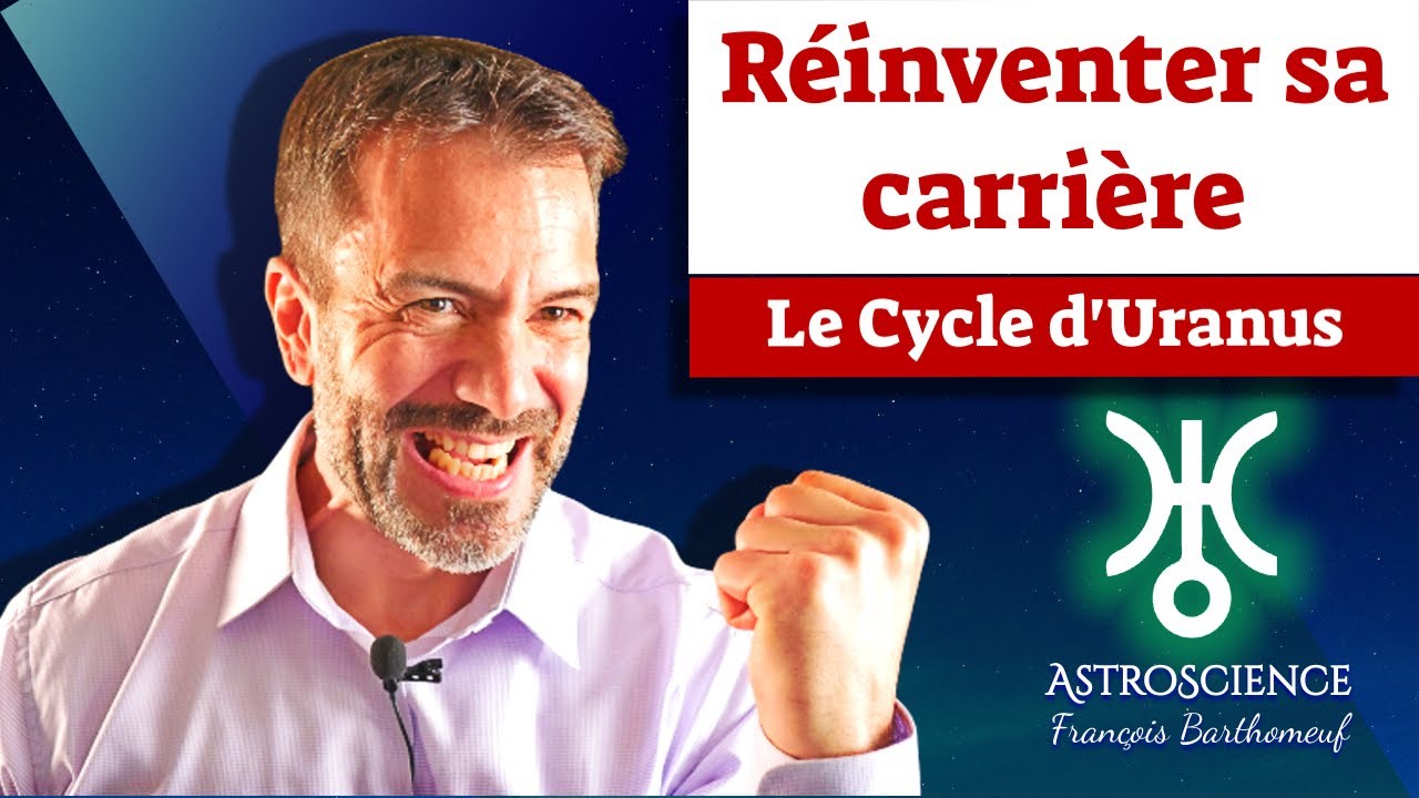 Portrait de François Barthomeuf expliquant les cycles uraniens et la carrière.