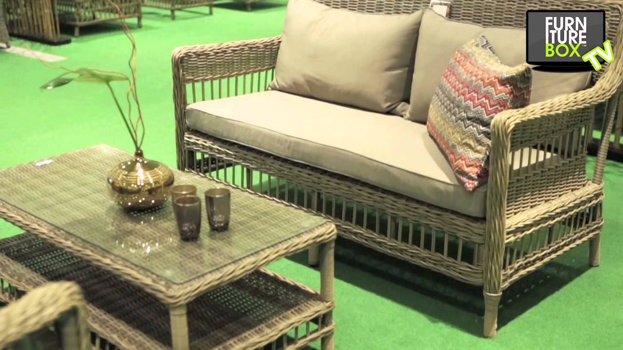 CORIANO GARDEN Grupp Gråbeige Furniturebox