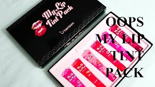 Review Berrisom Oops My Lip Tint Pack