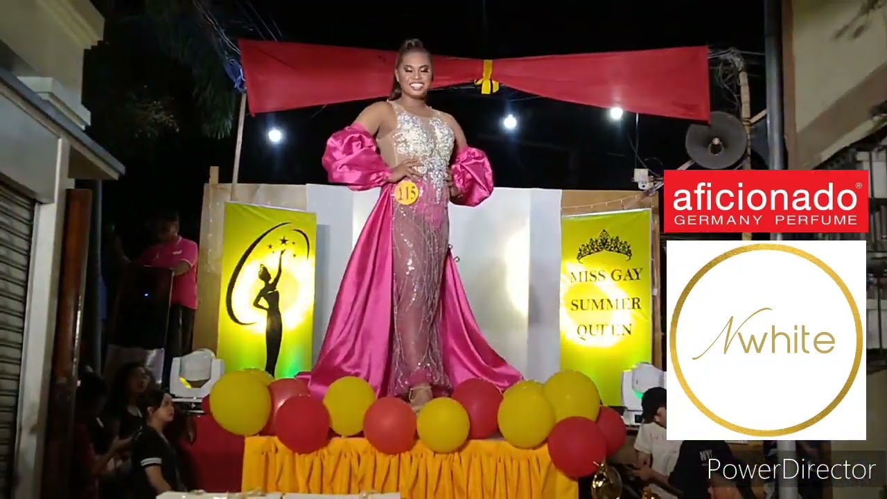 Evening gown/miss gay queen of summer2023