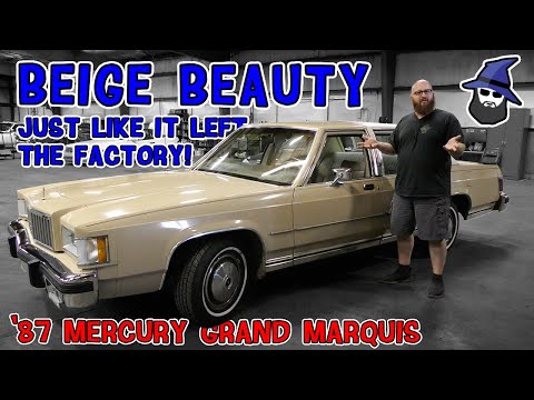 Beige Beauty! The CAR WIZARD&rsquo;s new ride: &rsquo;87 Mercury Grand Marquis! Still in factory condition!
