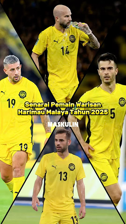 Senarai Pemain Warisan Harimau Malaya Tahun 2025