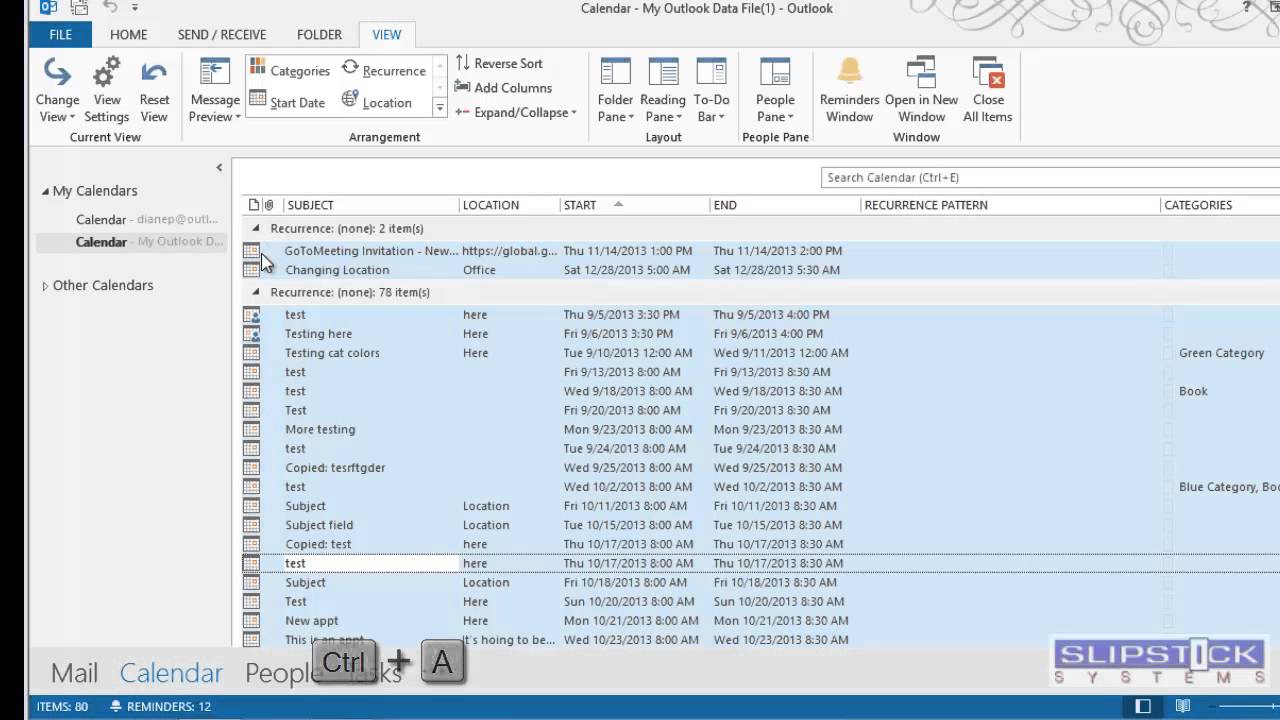 Merge Two Outlook Calendars YouTube