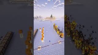 Blazes vs Snow Golems – Minecraft Mob Battle ! #minecraft #minecraftshorts