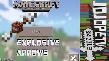 Minecraft Pocket Edition 0.7.2 Mod Spotlight - Exploding Arrows iOS/Android