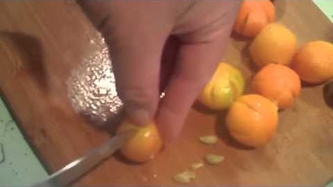 [Mứt tết 2016] Cách Khứa Tắc Đều Tay Để Làm Mứt Tắc ( Mứt Quất)