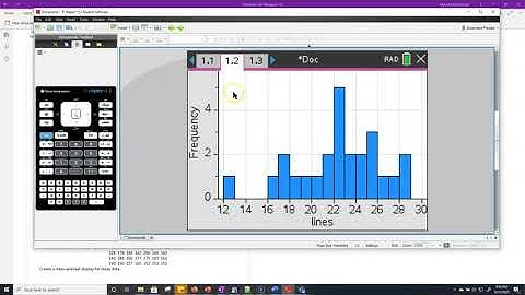 Notes Example 1   TI NSpire   Creating Histograms
