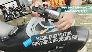 review unboxing pompa dc 12 vol merk RAIDEN pake 18 vol#alat cuci motor#alat cuci mobil#high washer#. 