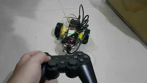 PS2 搖桿 + arduino + L9110S  遙控車