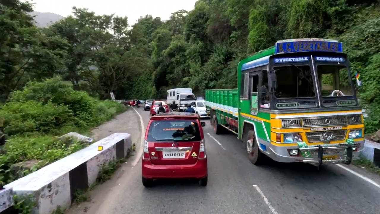 National Highway / NH 181 🔥 Ghat Road India 🔥 Ooty - Mettupalayam Rd, Tamil Nadu, India 🔥  4K 60 FPS