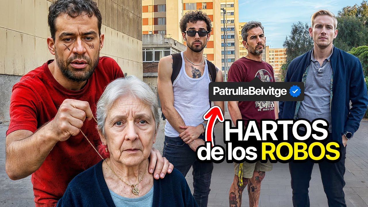 PATRULLAS VECINALES en BELLVITGE *los vecinos hartos de la delincuencia*