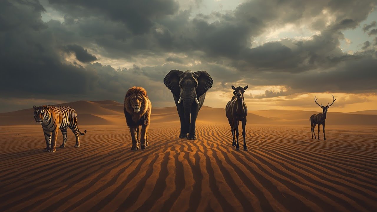 When the World Lost Water and Plants, Only the Desert Remained