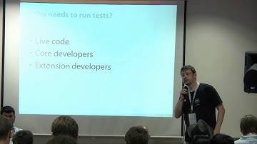 Wikimania 2011 - 2nd Day: Testing for MediaWiki