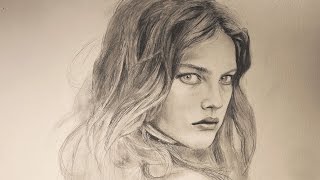 realistic face drawing draw drawings paintingvalley