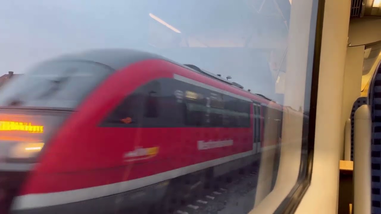 In der Regionalbahn von Miltenberg nach Aschaffenburg (Westfrankenbahn)