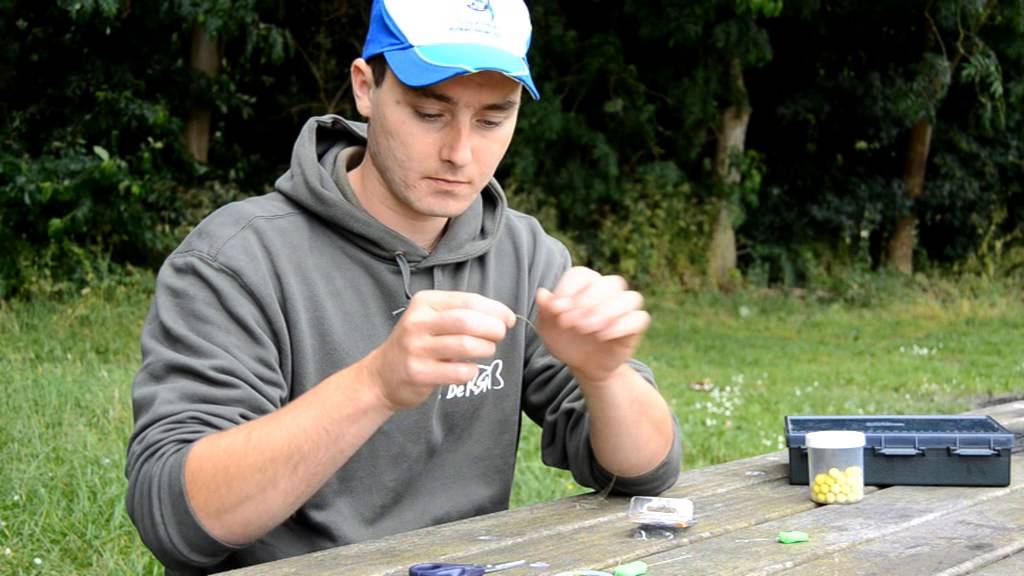 Instructievideo knopen van een onderlijn YouTube