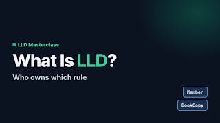 What Low Level Design Really Is — LLD vs HLD, OOD vs OOP (LLD Masterclass #1) Guide