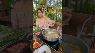 Out for #hotpot and #isaan food for #valentinesday in rural #thailand🥳 😺 #thailife #thaifood