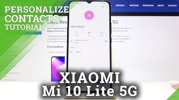 How to Add Picture to Contact on XIAOMI Mi 10 Lite 5G – Personalize Contact