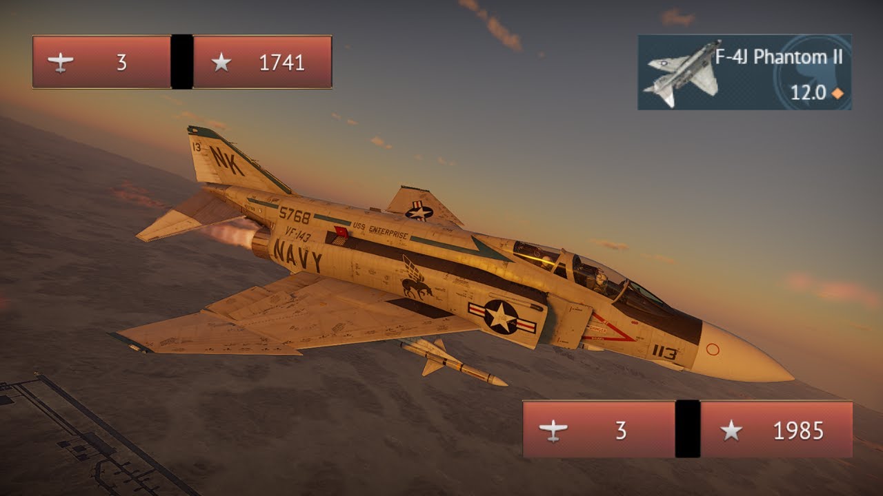 Dominating Skies with the F-4J Phantom! War Thunder! [Gameplay + Memes]