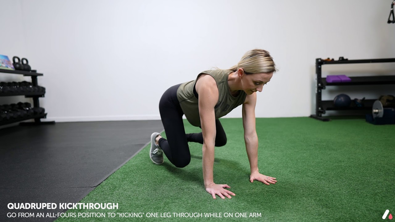 Kickthrough Racers Quadruped Kickthrough - YouTube