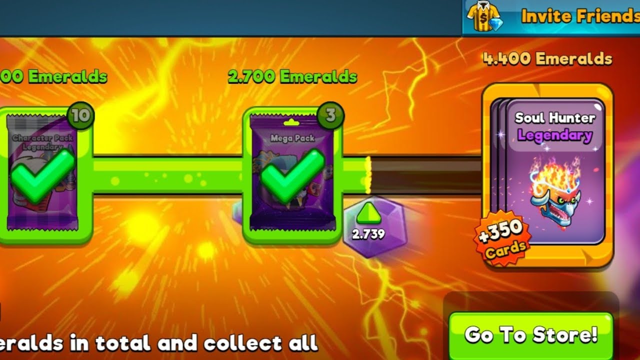 Head Ball 2 | 2700 Emeralds Reward | 3 Mega Packs