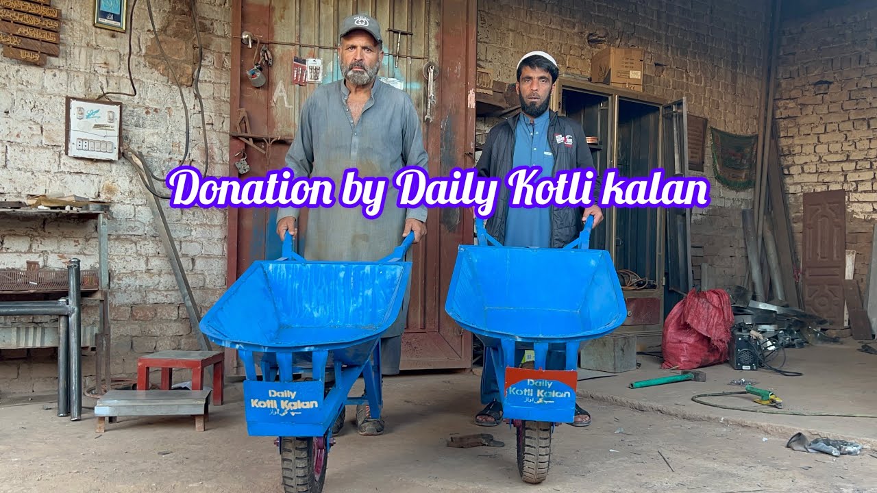 Kotli Kalan tomb and donation to Lal Bahadur by Daily Kotli Kalan