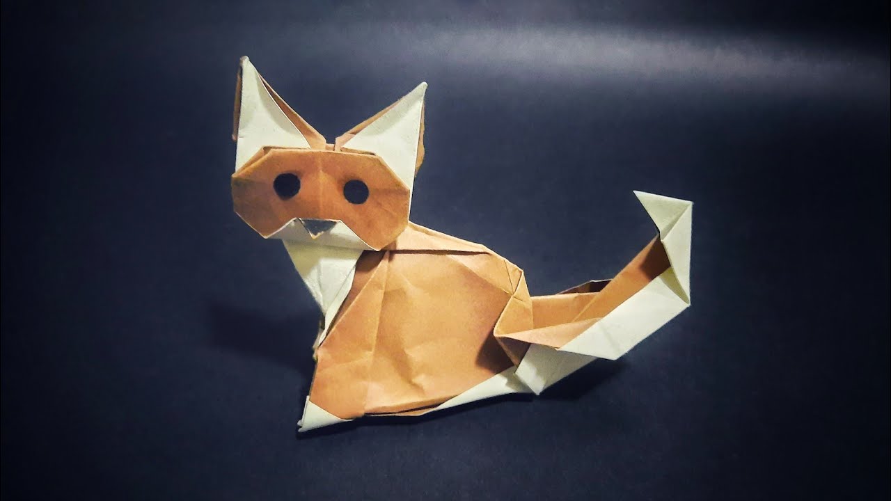 HOW TO MAKE ORIGAMI CAT -  082 16 JUNE 2020