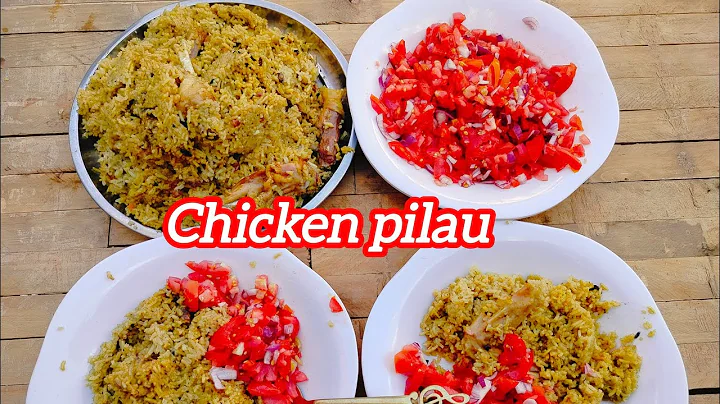 African Pilau Recipe With Chicken | You won't believe it/village cooking