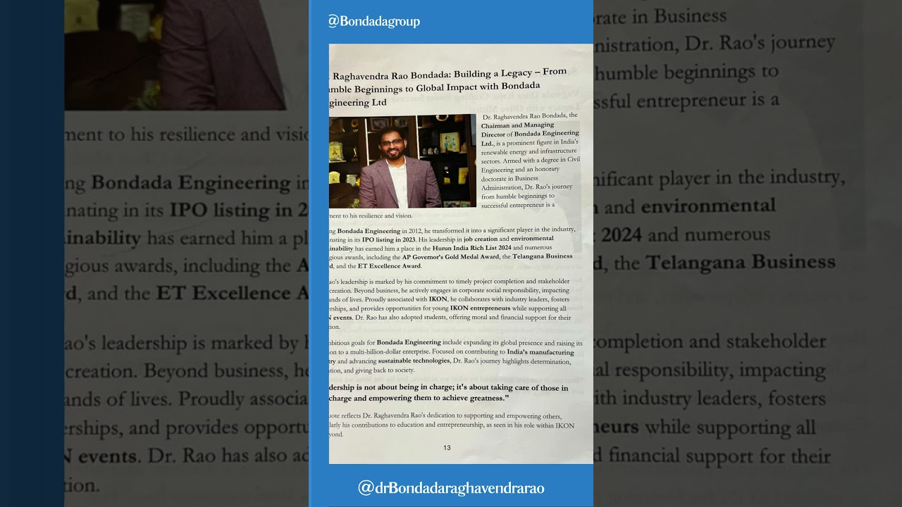 From Humble Beginnings to Global impact 