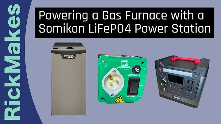 Unleash the Potential: Power Your Gas Furnace with Somikon LiFePO4 Power Station