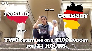 Solo trip to two countries on a £100 budget for 24 hours (ad)