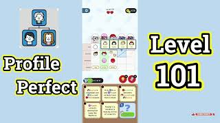 Profile Perfect Level 101 Walkthrough | Brain IQ Investigation Puzzle 🔍📱 | Mini Boss