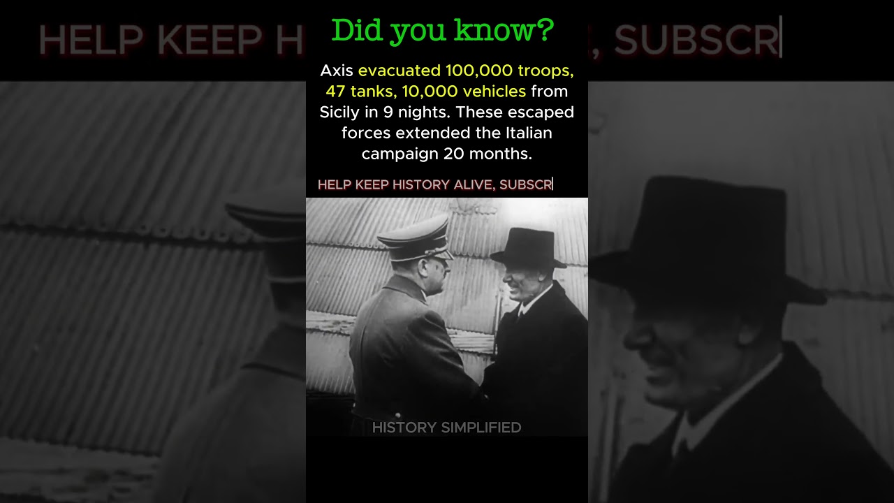 How Axis Evacuated 47 Tanks In One Night - Allies Had No Idea 