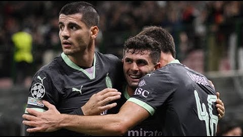 MILAN  CLUB BRUGGE KV  3-1 Match Highlights & ALL Goals ! Champions League 2024 2025