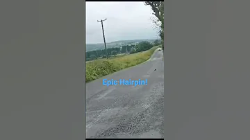 Epic Rally Hairpin Turn! Donegal Rally #cars