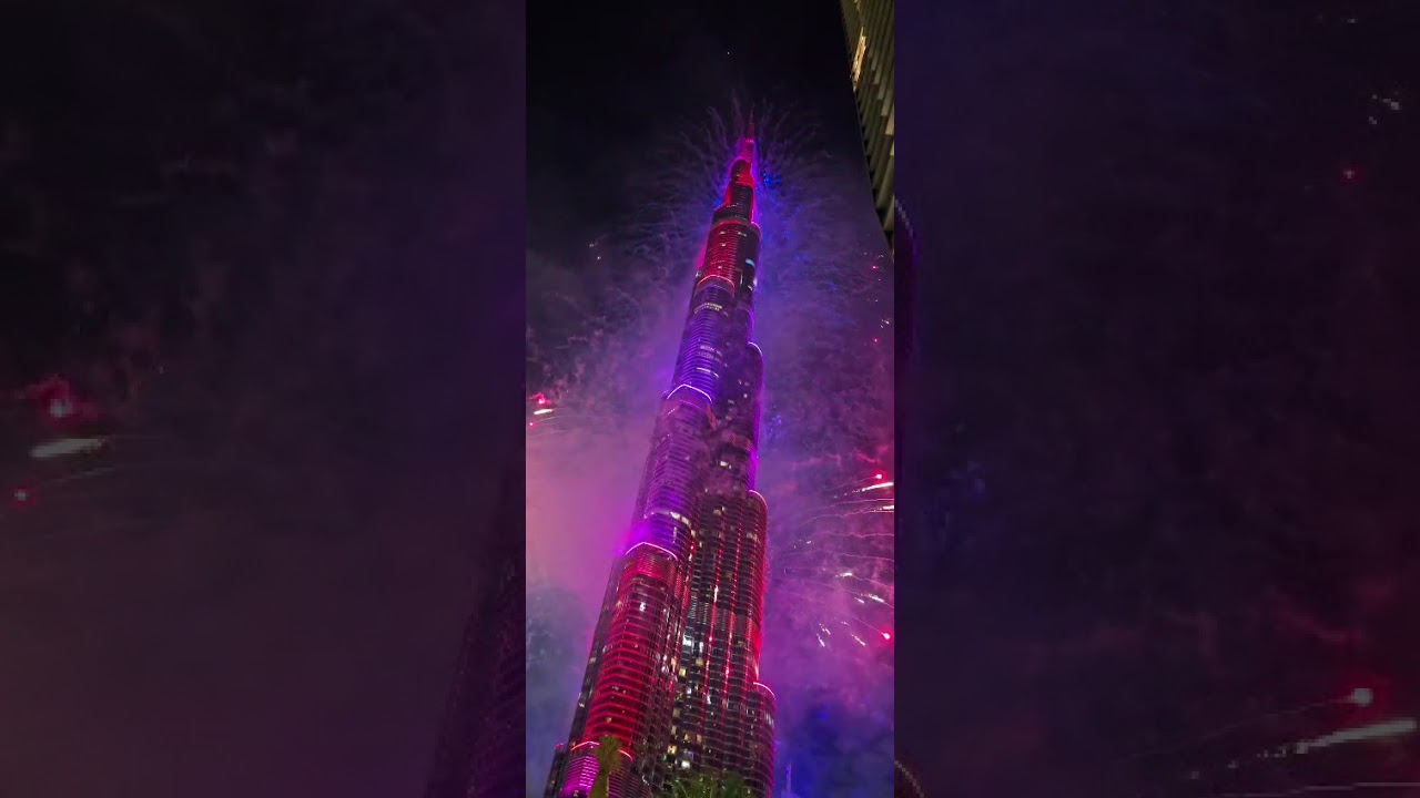 2026 Live Video Recording At the Down of Burjkhalifa