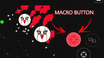 MACRO BUTTON + IT CUSTOM SKIN + SOLO TAKEOVER (AGAR.IO MOBILE)