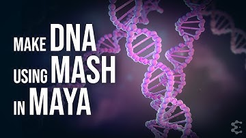 Medical Animation Tutorial: How to Create DNA in Autodesk Maya using MASH