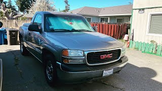 2001 GMC Sierra single cab Stepside. Build #1