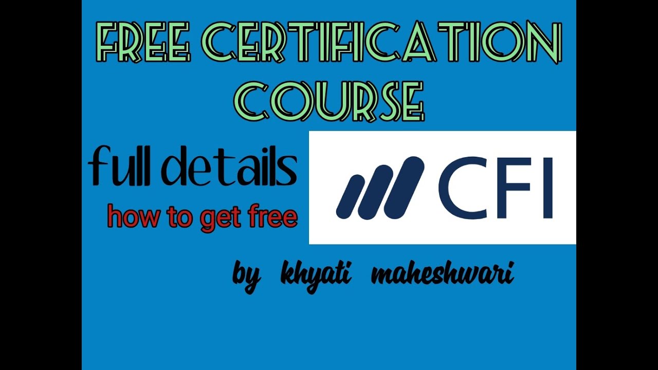 Corporate Finance Institute CFI Free Online Courses Accounting, Financial, free certificate