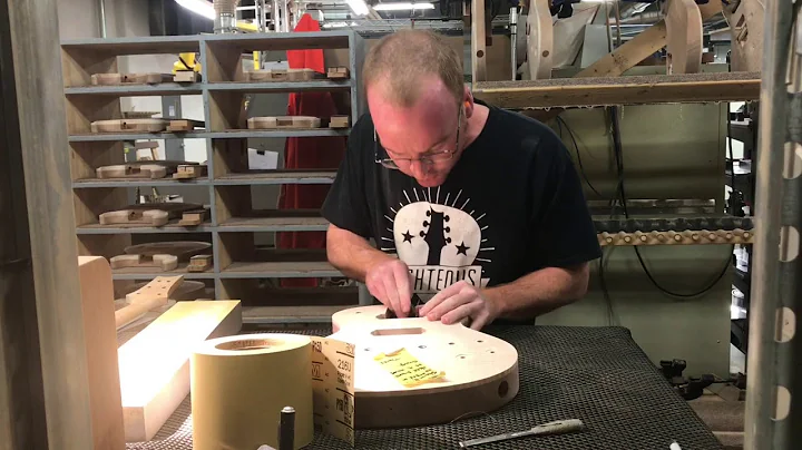 15 Year PRS Employee Guitar - Neck and body Assembly