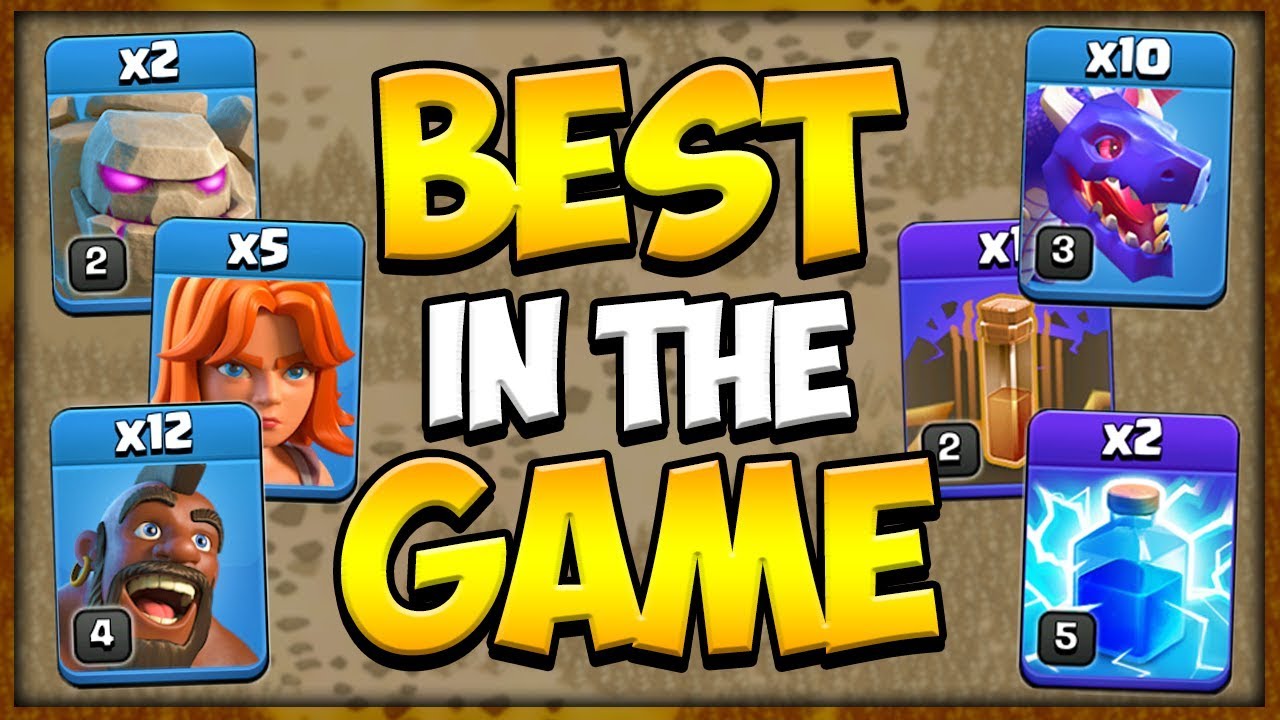 Best 2 Armies To 3 Star Every Town Hall 8 Base In Clash Of Clans Clan War Attack Strategy Guide Youtube