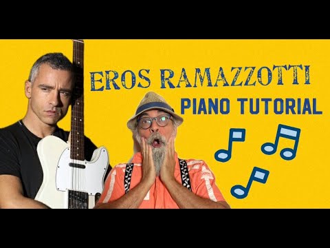 Lezione di Piano n.203: Eros Ramazzotti  "Per me per sempre", tutorial