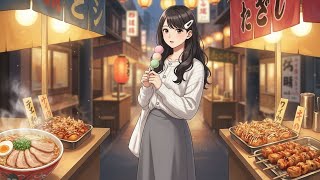 Japan Street Food ASMR 🍡| Soft Animated Story screenshot 3
