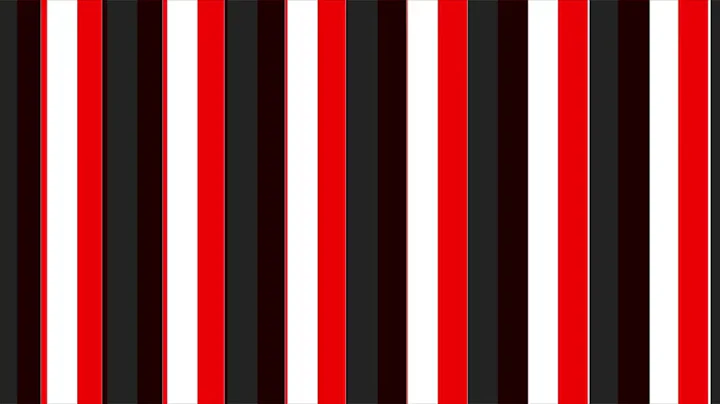 Optokinetic Stripes Red & Black Right to Left Moving at Different Speeds