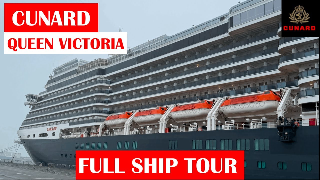 Cunard - Queen Victoria | Full Ship Tour | December 2024