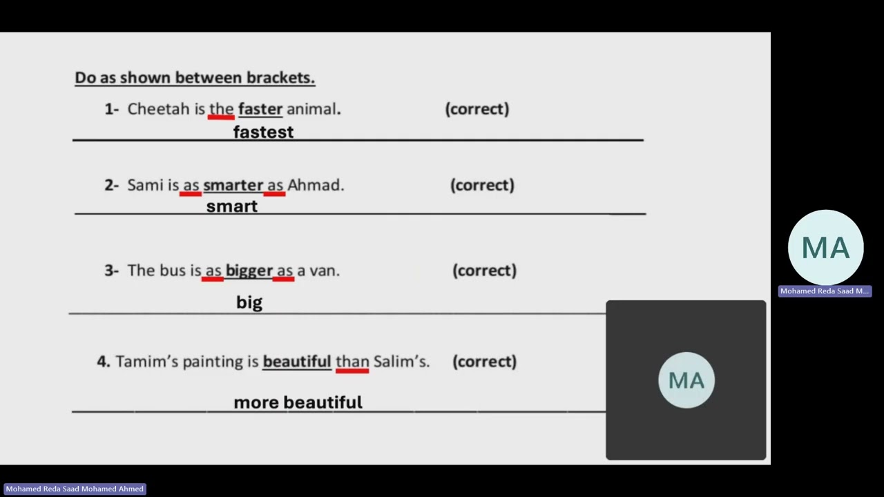 Grade 6   Mid of Second Term Final Revision